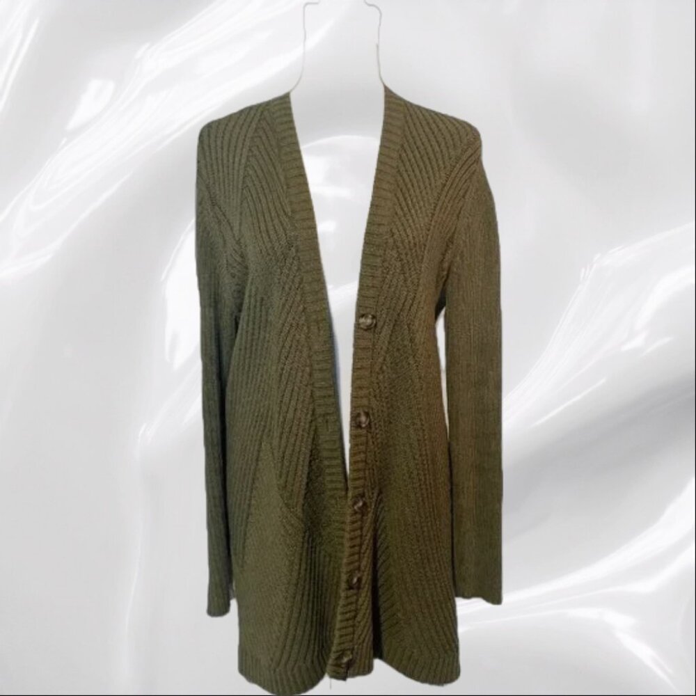 CAbi Aerial Button Front Cardigan 3536